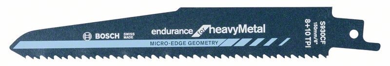 SABRE SAW BLADE FOR HEAVY METAL S 930 CF PACK 5 